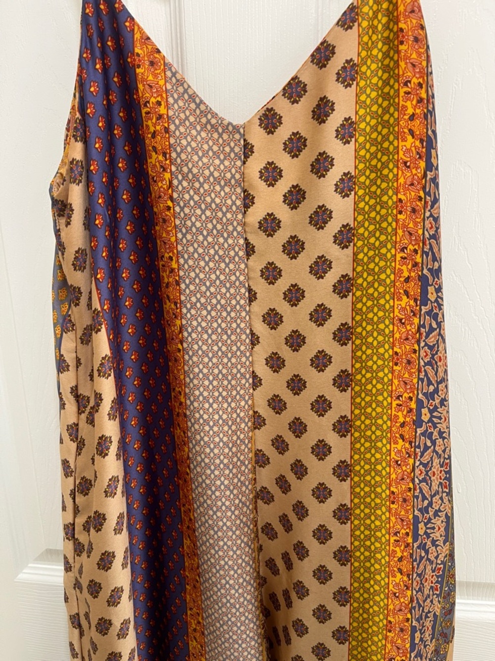 Dress Forum Tan, Mustard & Navy Boho jumper - Picture 2 of 4